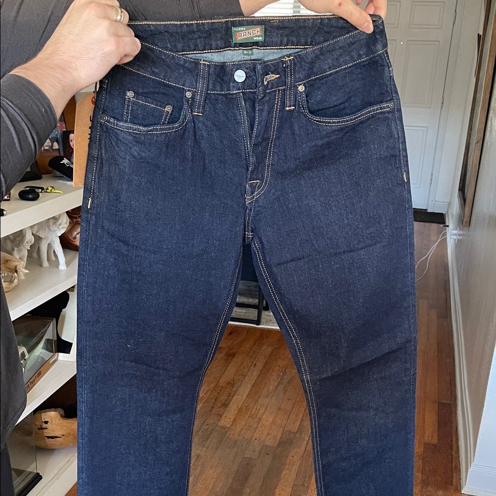 Tecovas Men's Dark Blue Jeans